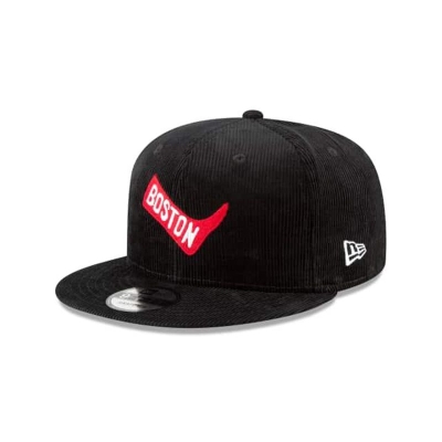 Boston Red Sox Gorra | New Era MLB Corduroy 9fifty Snapback Cap Mexico - Negros